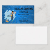 Reinigingsbenodigdheden en -gereedschappen | Bubbl Visitekaartje (Voorkant / Achterkant)