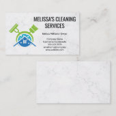 Reinigingsbenodigdheden en -gereedschappen | Start Visitekaartje (Voorkant / Achterkant)