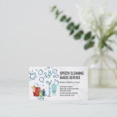 Reinigingsbenodigdheden | Gereedschappen voor rein Visitekaartje (Staand voorkant)