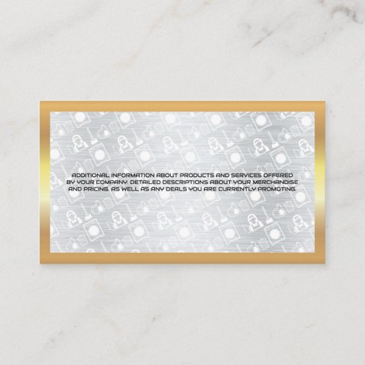 Reinigingsbenodigdheden in emmer | Home-service Visitekaartje (Achterkant)