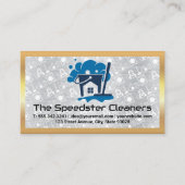 Reinigingsbenodigdheden in emmer | Home-service Visitekaartje (Voorkant)