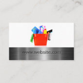 Reinigingsbenodigdheden in Emmer Visitekaartje (Achterkant)