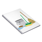 Reinigingsbenodigdheden Notitieboek (Rechterzijde)