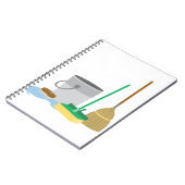 Reinigingsbenodigdheden Notitieboek (Linkerzijde)