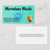 Reinigingsbenodigdheden | Thuiszorg | SUDS Visitekaartje (Voorkant / Achterkant)