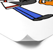 Reinigingsdag vrijwilliger T-shirts en cadeautjes Poster (Hoek)