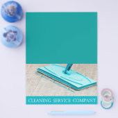 Reinigingsdienst Flyer (Enkel)