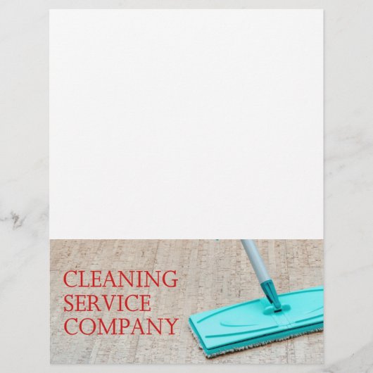 Reinigingsdienst Flyer (Voorkant)