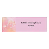 Reinigingsdienst — Houder Naambadge (Voorkant)