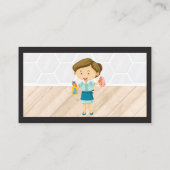 Reinigingsdienst | Houten vloeren Visitekaartje (Achterkant)