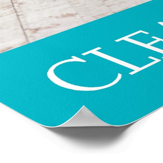 Reinigingsdienst Poster (Hoek)