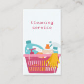 Reinigingsdienst Visitekaartje (Voorkant)