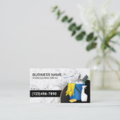 Reinigingsdienst voor het onderhoud van Trendy Mar Visitekaartje (Staand voorkant)