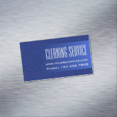 Reinigingsdienst - watervallen magnetisch visitekaartje (Voorbeeld)