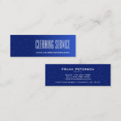 Reinigingsdienst - watervallen mini visitekaartje (Voorkant / Achterkant)