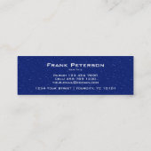 Reinigingsdienst - watervallen mini visitekaartje (Achterkant)