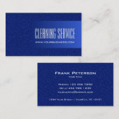 Reinigingsdienst - watervallen visitekaartje (Voorkant / Achterkant)