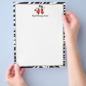 Reinigingsdiensten - Afrikaans Amerikaans doek Flyer (Hand)