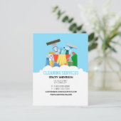 Reinigingsdiensten Briefkaart (Staand voorkant)