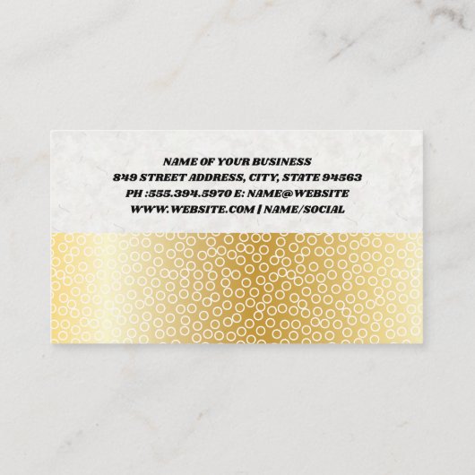 Reinigingsdiensten | Bubbles Visitekaartje (Achterkant)