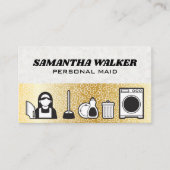 Reinigingsdiensten | Bubbles Visitekaartje (Voorkant)