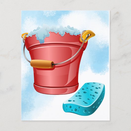 Reinigingsdiensten Flyer (Achterkant)