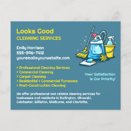 Reinigingsdiensten Flyer