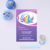 Reinigingsdiensten Flyer (Enkel)