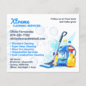 Reinigingsdiensten Flyer (Achterkant)