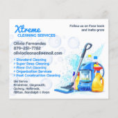 Reinigingsdiensten Flyer (Voorkant)