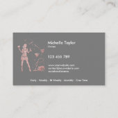 Reinigingsdiensten - Houding Maid Commercial Bu Visitekaartje (Achterkant)