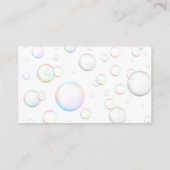 Reinigingsdiensten | Icons voor vaste dienst | Bub Visitekaartje (Achterkant)