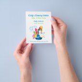 Reinigingsdiensten in verband met de Ontwerphuis Flyer (Hand)