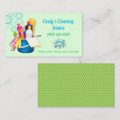 Reinigingsdiensten in verband met de Ontwerphuis Visitekaartje (Voorkant / Achterkant)