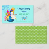 Reinigingsdiensten in verband met de Ontwerphuis Visitekaartje (Voorkant / Achterkant)