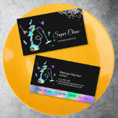 Reinigingsdiensten Kantoor gemaakt Roos voor het h Visitekaartje