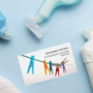 Reinigingsdiensten Kast-line Foto Modern Maid Visitekaartje