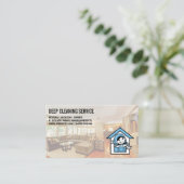Reinigingsdiensten | Leefruimte Visitekaartje (Staand voorkant)