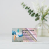 Reinigingsdiensten | Leveringen | MaïsVisitekaartj Visitekaartje (Staand voorkant)
