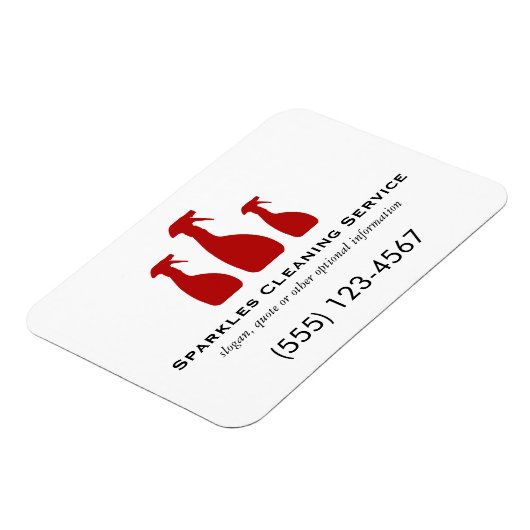 Reinigingsdiensten Magneet (Linkerzijde)