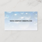 Reinigingsdiensten | Maid Supply | Zeepbellen Visitekaartje (Achterkant)