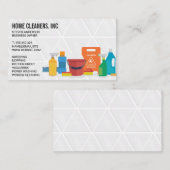 Reinigingsdiensten | Meid Service | Kranken Visitekaartje (Voorkant / Achterkant)