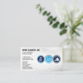Reinigingsdiensten | Meid Service | Sanering Visitekaartje (Staand voorkant)
