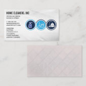 Reinigingsdiensten | Meid Service | Sanering Visitekaartje (Voorkant / Achterkant)