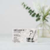 Reinigingsdiensten | Meid Service | Tegels van mar Visitekaartje (Staand voorkant)