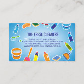 Reinigingsdiensten | Reinigingsproducten Visitekaartje (Voorkant)