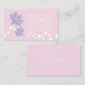 Reinigingsdiensten Roze Visitekaartje (Voorkant / Achterkant)