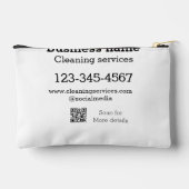 Reinigingsdiensten toevoegen het e-mailadres van d etui (Achterkant)