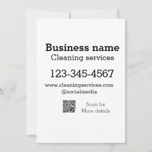 Reinigingsdiensten toevoegen het e-mailadres van d kaart