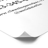 Reinigingsdiensten toevoegen het e-mailadres van d poster (Hoek)